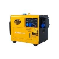 Генератор дизельный KDK7500SCA, 6.9KVA, однофазный 230V
