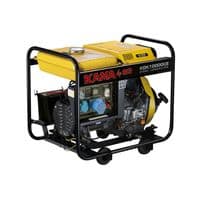 Генератор дизельный KDK10000CE, 9,4KVA, однофазный 230V, объем 12,5л