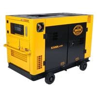 Генератор дизельный KDK12SC3, трехфазный 230 / 400V, 50Hz, 12KVA, объем 26л