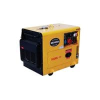 Генератор дизельный KDK7500SC3, трехфазный 230 / 400V, 50Hz, 6.9KVA, объем 14.5л