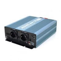 Инвертор напряжения Mexxsun MXS-2000, 12V / 220V, 2000W с модифицированной синусоидой, 2 Shuko, клемные провода, Q4
