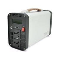 Инвертор напряжения AEV6500W, 12 / 220V с аппроксимированной синусоидой, 2 универсальные розетки, 2*USB (DC:5V / 2.4A), клемные провода, BOX