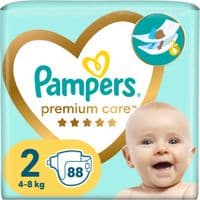 Подгузник Pampers Premium Care Размер 2 (4-8 кг) 88 шт (8006540857717)