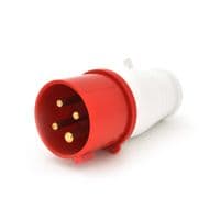 Вилка кабельна SF-014, 4 контакти, 3Р+E, 16А, 380V, IP44