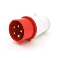 Вилка кабельна SF-015, 5 контактів, 3Р+N+E, 16А, 380V, IP44