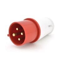 Вилка кабельна SF-024, 4 контакти, 3Р+E, 32А, 380V, IP44