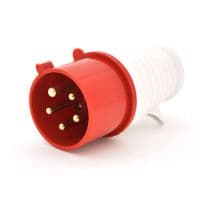 Вилка кабельна SF-025, 5 контактів, 3Р+N+E, 32А, 380V, IP44