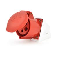 Розетка кабельна накладна SF-125, 5 контактів, 3Р+N+E, 32А, 380V, IP44