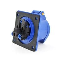 Розетка накладна пряма SF-313, 3 полюси, 2Р+E, 16А, 380V, IP44