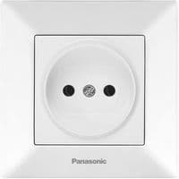 Розетка Panasonic Arkedia Slim, швидкий монтаж, біла