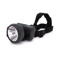 Ліхтарик налобний YAJIA YJ-1836, 1LED, 2 режими, 800 мАг, кабель зарядки 220V, BOX