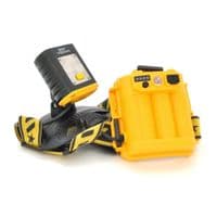 Налобний ліхтарик HPH-W647, 300W, 2*P50, 4 режими, корпус-пластик, водостійкий, ip44, живлення 2*18650, USB кабель, 6400K, BOX