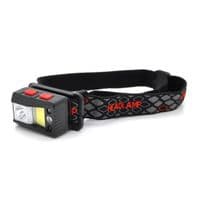 Налобний ліхтарик Bailong SL09-1L2+COB+Led, 2+4 режими, водостійкий, ударостійкий, вбудований акумулятор, Box