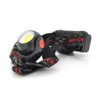 Налобний Ліхтарик Night BALL RED Light, Cree XML-T, 3 реж., Zoom, корпус-пластик, водостійкий, ударостійкий, ак-тор, СЗУ, BOX