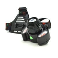 Налобний Ліхтарик VLNN+RED Light, Cree XML-T, 4 реж., Zoom, водостійкий, ударостійкий, вбудований акумулятор, BOX