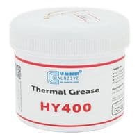 Паста термопроводная HY-410 100g, банка, White, &amp;gt;0,925W / m-K, &amp;lt;0.262&amp;deg;C-in&amp;sup2; / W, -30&amp;deg;&amp;asymp;280&amp;deg;, Вязкость -1K cPs, OEM Q50