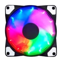 Кулер корпусной 12025 DC sleeve fan 4pin - 120*120*25мм, 12V, 1100об / мин, RGB, односторонний
