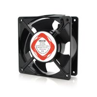 Кулер для охолодження серверних БЖ SMUOM 12038 DC sleeve fan під пайку - 120*120*38мм, 220V, 2600об/хв, Q40