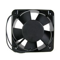 Кулер для охолодження серверних БЖ RA15051HBL2 DC sleeve fan 2pin під паяння - 150*150*50мм, 220V/0,22A, 2600об/хв, 38W