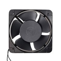 Кулер для охолодження серверних БЖ CCMMCNQGALLH DC sleeve fan 2pin під паяння - 150*150*50мм, 220V/0,22A, 2600об/хв, 38W
