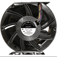 Кулер для охлождения серверных БП MAJOR Modrl JQ24K6QDLX DC sleeve fan 2pin под пайку - 150*150*25мм, 24V / 1.6 A, 2600об / мин Q24