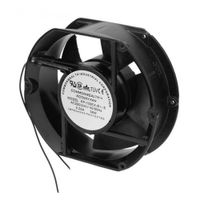 Кулер для охолодження серверних БЖ CCMMCNQGALLH DC sleeve fan 2pin під пайку - 172*150*51мм, 220V/0,22A, 2600об/хв, 38W