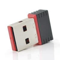 Бездротовий мережний адаптер Wi-Fi-USB Merlion LV-UW01, RT7601, 802.11bgn, 150MB, 2.4 GHz, 2000/xp/visat, Win7, Win8, Linux, Mac, Blister Q400