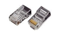 Конектор OK-net RJ-45 Кат.5e UTP 3U упаковка 100 шт. ціна вказана за шт.