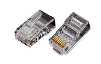 Коннектор OK-net RJ-45 Кат.5e UTP 50U упаковка 100 шт. цена указана за шт.