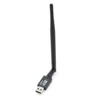 Бездротовий мережевий адаптер з антеною 5DBI Wi-Fi-USB Merlion LV-UW05, RT7601, 802.11bgn, 300MB, 2.4GHz, WIN7/XP/Vista/2K/MAC/LINUX, Blister Q400