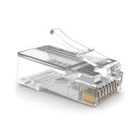 Конектор RITAR PREMIUM PLUS RJ-45 8P8C Cat-5(100 шт/уп.) Q100 (позолочені контакти)