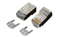 Конектор OK-net RJ-45 Кат.6 FTP 50U із вставкою упаковка 100 шт. ціна вказана за шт.