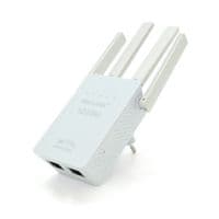 Усилитель WiFi сигнала с 4-мя антеннами LV-WR02EQ, питание 220V, 300Mbps, IEEE 802.11b / g / n, 2.4-2.4835GHz, BOX