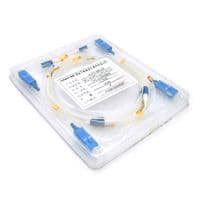 Патчкорд оптичний SC/UPC-LC/UPC 0.9mm 1 м в упаковці по 4 штуки, ціна за штуку