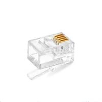 Конектор RITAR RJ-11 4P4C UTP Cat-3 (100 шт/уп.) Q200