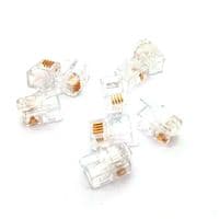 Конектор RITAR RJ-12 4P4C UTP Cat-3 (100 шт/уп.) Q100