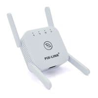 Усилитель WiFi сигнала с 4-мя встроенными антеннами LV-WR24Q, питание 220V, 300Mbps, IEEE 802.11b / g / n, 2.4-2.4835GHz, BOX