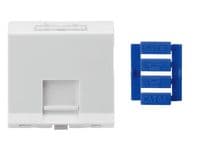 Модульна вставка OK-net, 45х45 1 порт, тип 2