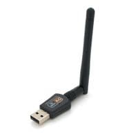 Бездротовий мережевий адаптер Wi-Fi-USB Merlion LV-UAC08, RTL8811CU, з антеною 20см, 802.11 a/b/g/n, 600MB, 2.4 GHz, Blister Q50