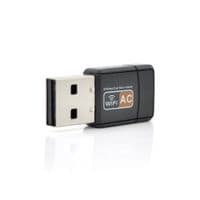 Двохдіапазонний бездротовий мережний адаптер Wi-Fi-USB Merlion LV-UAC09, RTL8811CU, 802.11bgn, 600MB, 2.4-5 GHz, Blister Q400