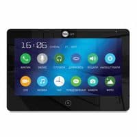10ти дюймовий сенсорний Full HD відеодомофон із пам'яттю NeoLight MEZZO HD чорний