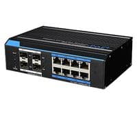 8-портовий керований PoE комутатор 8x RJ45 (10/100/1000M) з PoE + 4x SFP (1000M)