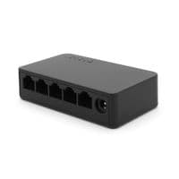Коммутатор Merlion MG1005 5 портов Ethernet 10 / 100 / 1000 Мбит / сек. пластик DC 5V. Блок питания в комплекте