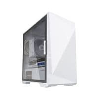 Корпус Zalman Корпус Z1 Iceberg, без BŽ, 2xUSB3.0, 1xUSB2.0, 3x120 мм черные вентиляторы, боковая панель TG, (Z1 Iceberg White)