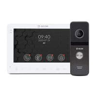 HD комплект відеодомофон і панель виклику BCOM BD-780FHD White Kit ( 7дюймів домофон з пам'яттю, запис по руху, Full HD панель виклику )
