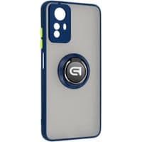 Чохол до мобільного телефона Armorstandart Frosted Matte Ring Xiaomi Redmi Note 12s 4G Navy Blue (ARM68900)