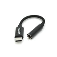 Переходник VEGGIEG TC-203 Type-C(M) =&amp;gt; Jack 3.5mm(F), 5см, Black, Пакет