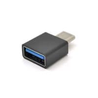 Переходник USB3.0(AF) OTG =&amp;gt; Type-C(M), Black / White, OEM