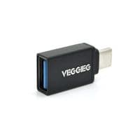 Переходник VEGGIEG OT-B USB3.0(AF) OTG =&amp;gt; Type-C(M), Black, Пакет