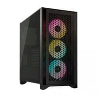 Корпус Corsair iCUE 4000D RGB Airflow Mid-Tower, Black, EAN: 0840006694304
